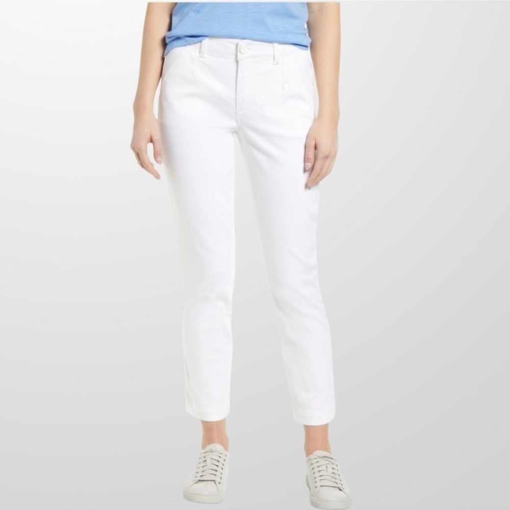 Caslon High Rise White Skinny Jeans | 32